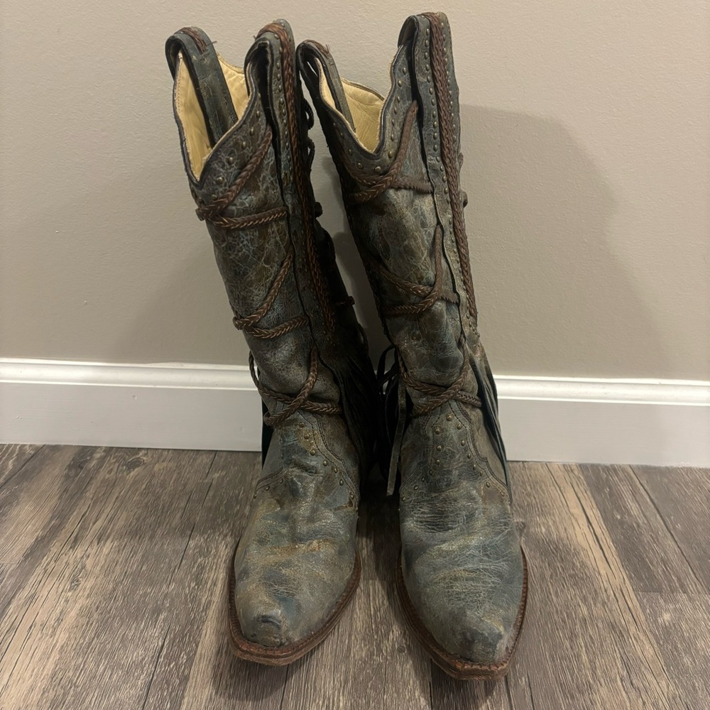Corral Leather Cowboy Boots